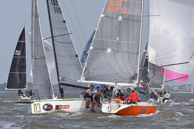 HP30 Class at Vice Admirals Cup. Photo by Rick Tomlinson
